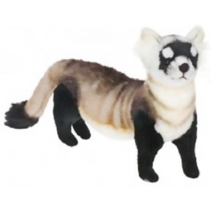 Set of 2 Life-Like Handcrafted Extra Soft Plush Black Footed Ferret Stuffed Animals 15.5 - All
