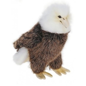 Set of 3 Like-Like Handcrafted Extra Plush Standing Small Perched Eagle 8.5 - All