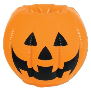 Pack of 6 Inflatable Jack-O-Lantern Pumpkin Halloween Cooler 22 - All