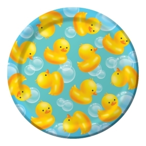 Club Pack of 96 Bubble Bath Disposable Paper Party Luncheon Plates 7 - All