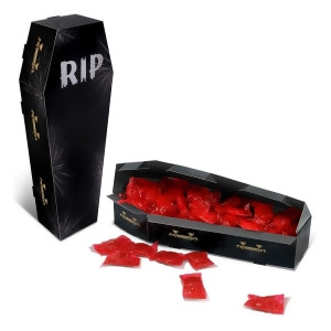 Club Pack of 12 Halloween Creepy Coffin Centerpiece Party Decorations 9.75 - All