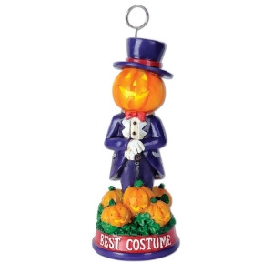 Pack of 6 Halloween Mr. Pumpkin Best Costume Trophy Party Decorations 6 - All