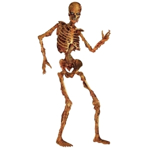 Club Pack of 12 Dancing Dead Jointed Skeleton Figurine Prints 6' - All
