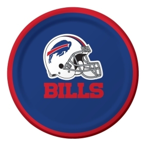 Club Pack of 96 Buffalo Bills Disposable Paper Party Luncheon Plates 7 - All