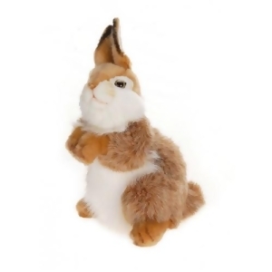 Set of 3 Lifelike Handcrafted Extra Soft Plush Carmel Baby Bunny Rabbit Stuffed Animals 11.75'' - All