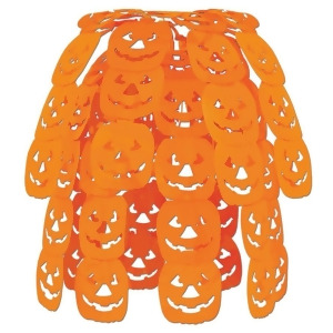 Club Pack of 12 Cascading Halloween Jack-O-Lantern Hanging Party Decorations 24 - All