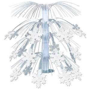 Pack of 6 Christmas Themed Snowflake Cascade Decorative Party Centerpieces 18 - All
