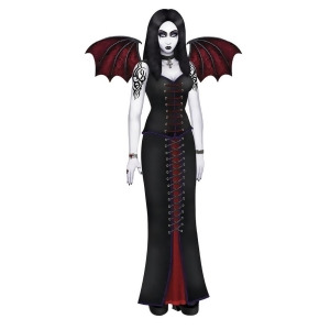Club Pack of 12 Jointed Gothic Vampire Beauty Halloween Wall Decoration 72 - All