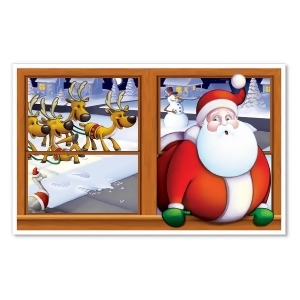 Pack of 6 Christmas Santa Claus Insta-View Holiday Wall Decoration 38 x 62 - All