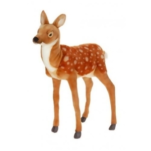 31.25 Lifelike Handcrafted Extra Soft Plush Large Standing Deer Fawn Stuffed Animal - All