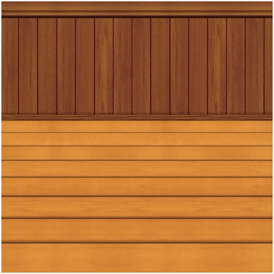 Pack of 6 Printed Floor and Wainscoting Frame Wall Backdrop 4' x 30' 