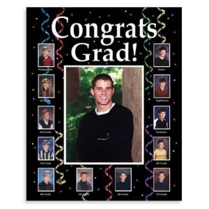 Pack of 6 Through the Years Graduation Party Photo Frame Centerpieces - All