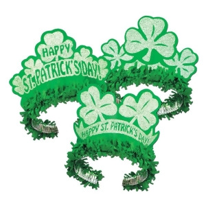 Pack of 50 St. Patrick's Day Regal Tiara Costume Accessories - All