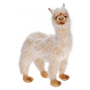 Set of 2 Lifelike Handcrafted Extra Soft Plush Llama Stuffed Animals 16.75 - All