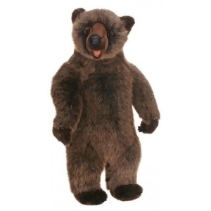 Set of 2 Lifelike Handcrafted Extra Soft Plush Grizzly Brown Bear Stuffed Animals 19.5 - All