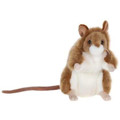 Set of 4 Lifelike Handcrafted Extra Soft Plush German Mouse Stuffed Animals  6