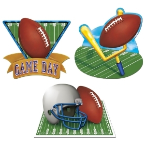 Club Pack of 36 Game Day Football Cutout Decorations 15 - All