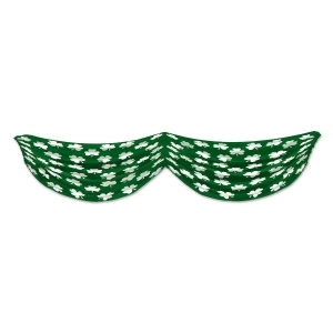 Pack of 6 Green and White St. Patrick's Day Bunting Banners 70 - All