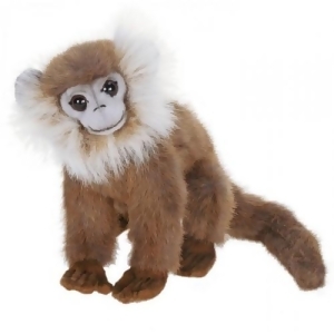 Set of 4 Lifelike Handcrafted Extra Soft Plush Gray Leaf Monkey Stuffed Animals 7 - All