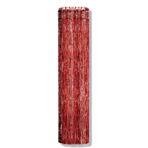 Club Pack of 6 Metallic Red Gleam 'N Column Hanging Party Decoration 8' - All
