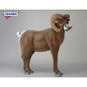 41 Lifelike Handcrafted Extra Soft Plush Big Horn Ram Stuffed Animal - All