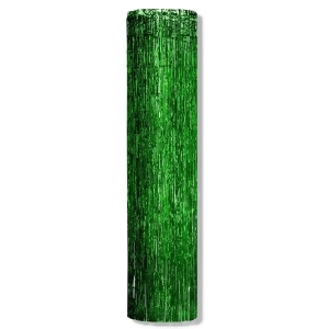 Club Pack of 6 Metallic Green Gleam 'N Column Hanging Party Decoration 8' - All