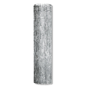 Club Pack of 6 Metallic Silver Gleam 'N Column Hanging Party Decoration 8' - All