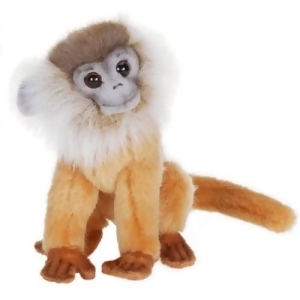 Set of 4 Lifelike Handcrafted Extra Soft Plush Brown Leaf Monkey Stuffed Animals 7 - All