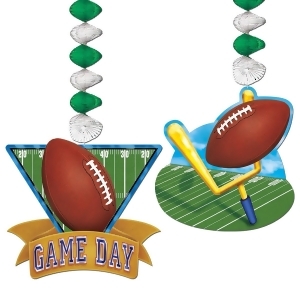 Club Pack of 24 Game Day Football Danglers Sports Party Decorations 30 - All