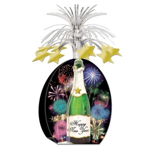 Pack of 12 Happy New Year Champagne Bottle Fireworks Centerpieces 15 - All