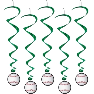 Pack of 30 Baseball Cut-Out Dizzy Dangler Hanging World Series Party Decorations 40 - All