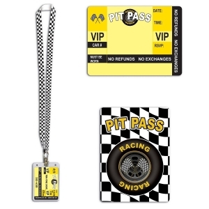 Club Pack of 12 Racing Pit Pass Lanyard with Card Holder Necklaces 25 - All