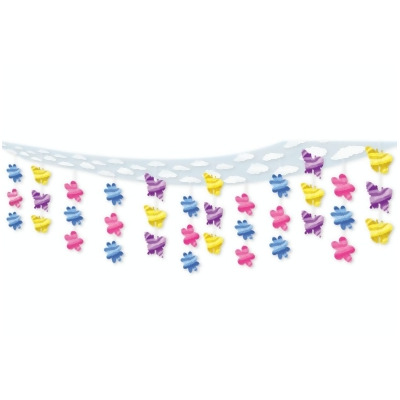 6 Colorful Butterfly And Flower Springtime Hanging Ceiling Party