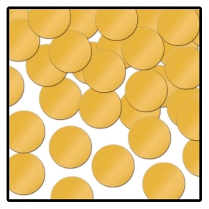 Club Pack of 12 Gold Fanci-Fetti Dot Celebration Confetti Bags 1 oz. - All