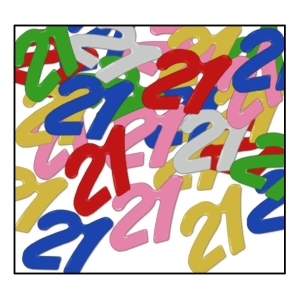 Club Pack of 12 Multi-Colored Fanci-Fetti Celebration Confetti Bags 0.5 oz. - All