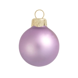 Matte Soft Lavender Purple Glass Ball Chrismtas Ornament 7 180mm - All