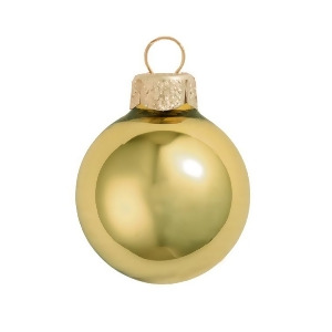Shiny Yellow Sun Glass Ball Christmas Ornament 7 180mm - All
