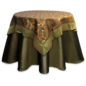 UPC 257554009083 product image for Pack of 2 Olive Green and Rustic Orange Fall Leaf Table Toppers 54 - All | upcitemdb.com