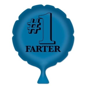 Pack of 6 Blue #1 Farter Whoopee Cushion April Fools Day Party Favors 8 - All