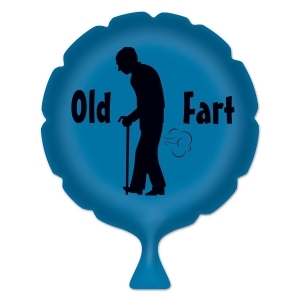 Pack of 6 Blue Old Fart Whoopee Cushion April Fools Day Party Favors 8 - All