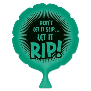 Pack of 6 Green Don't Let It Slip Whoopee Cushion April Fools Day Party Favors 8 - All
