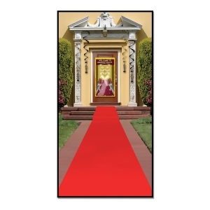 Pack of 6 Awards Night Themed Red Carpet Runner Party Decorations 15' - All
