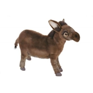 Set of 2 Lifelike Handcrafted Extra Soft Plush Donkey Stuffed Animals 16 - All