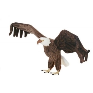 45.75 Lifelike Handcrafted Extra Soft Plush Eagle Bird Stuffed Animal - All