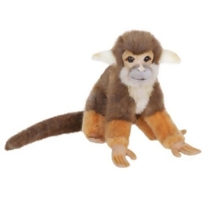 Set of 4 Lifelike Handcrafted Extra Soft Plush Squirrel Monkey Stuffed Animals 7.5 - All