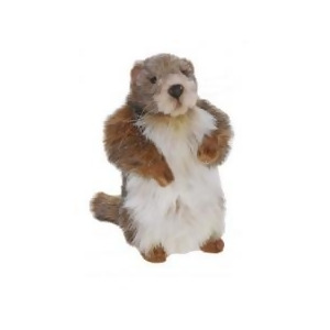 Set of 3 Lifelike Handcrafted Extra Soft Plush Marmot Groundhog Stuffed Animals 8.5 - All