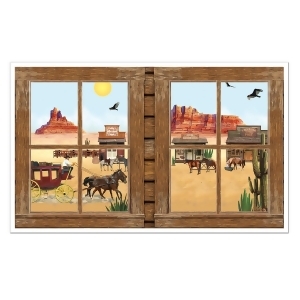 Pack of 6 Old Country Western Window View Party Themed Wall Decorations 62 - All