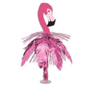 Pack of 6 Bright Pink Tropical Island Flamingo Cascade Centerpiece Party Decorations 24.5 - All