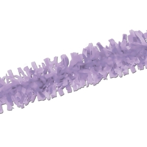 Club Pack of 12 Packaged Lavender Purple Tissue Festooning Decorations 25' - All