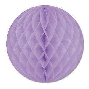 Club Pack of 24 Lavender Purple Honeycomb Hanging Tissue Ball Decorations 12 - All